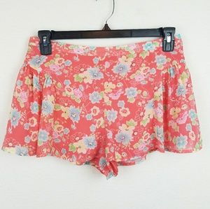 Free People Floral Boho Mini Shorts 4